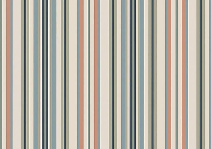 The British Stripe Co. Elizabeth, Polzeath No.1 - Roller Blind - Image 6